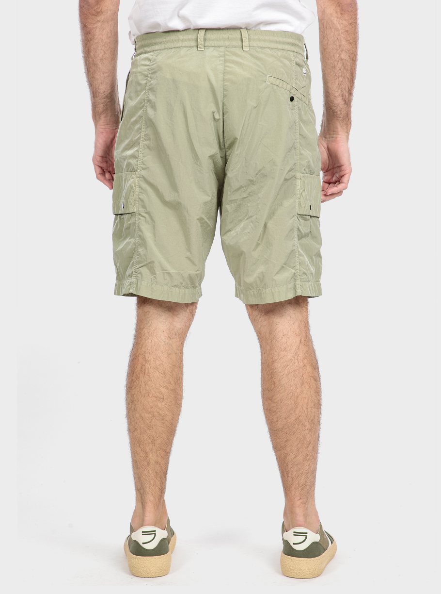 Bermuda cargo nylon brillante - Imagen 2