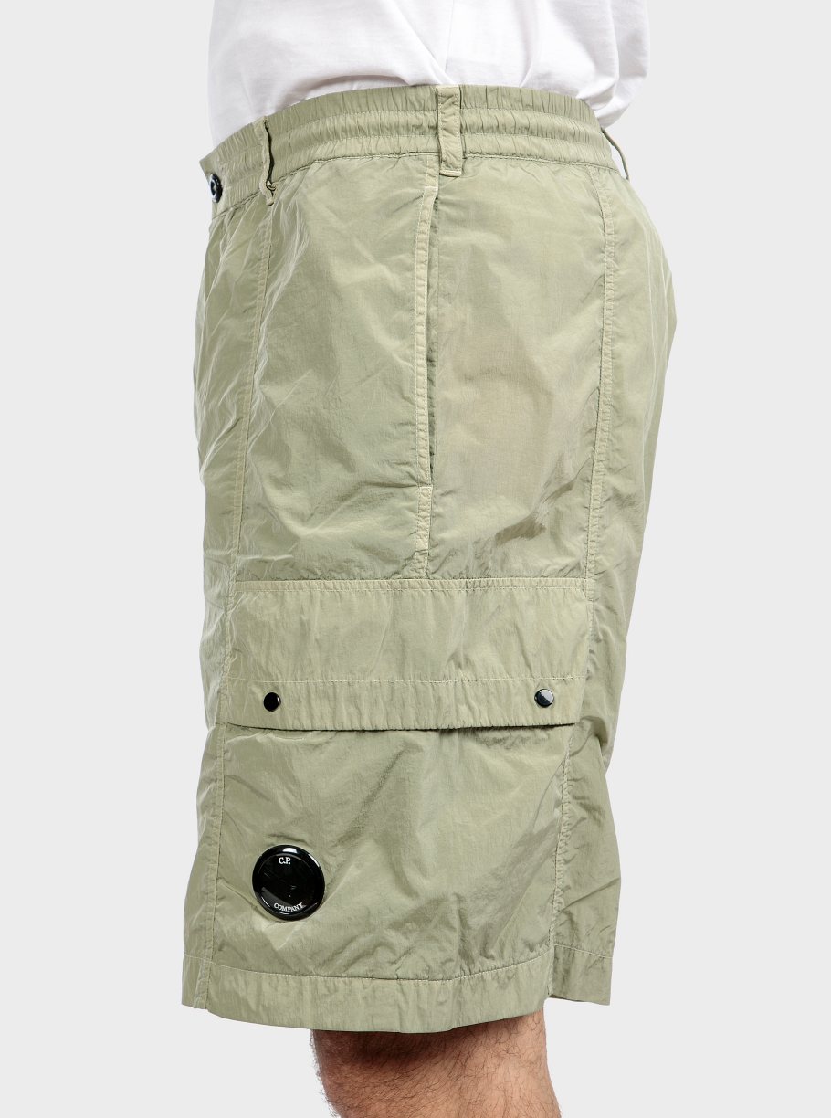 Bermuda cargo nylon brillante - Imagen 3