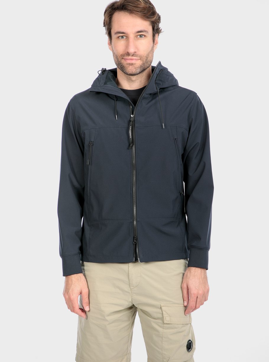 Cazadora capucha softshell