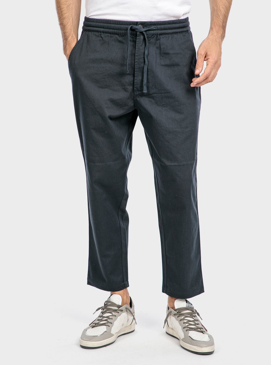 Pantalón goma twill algodón