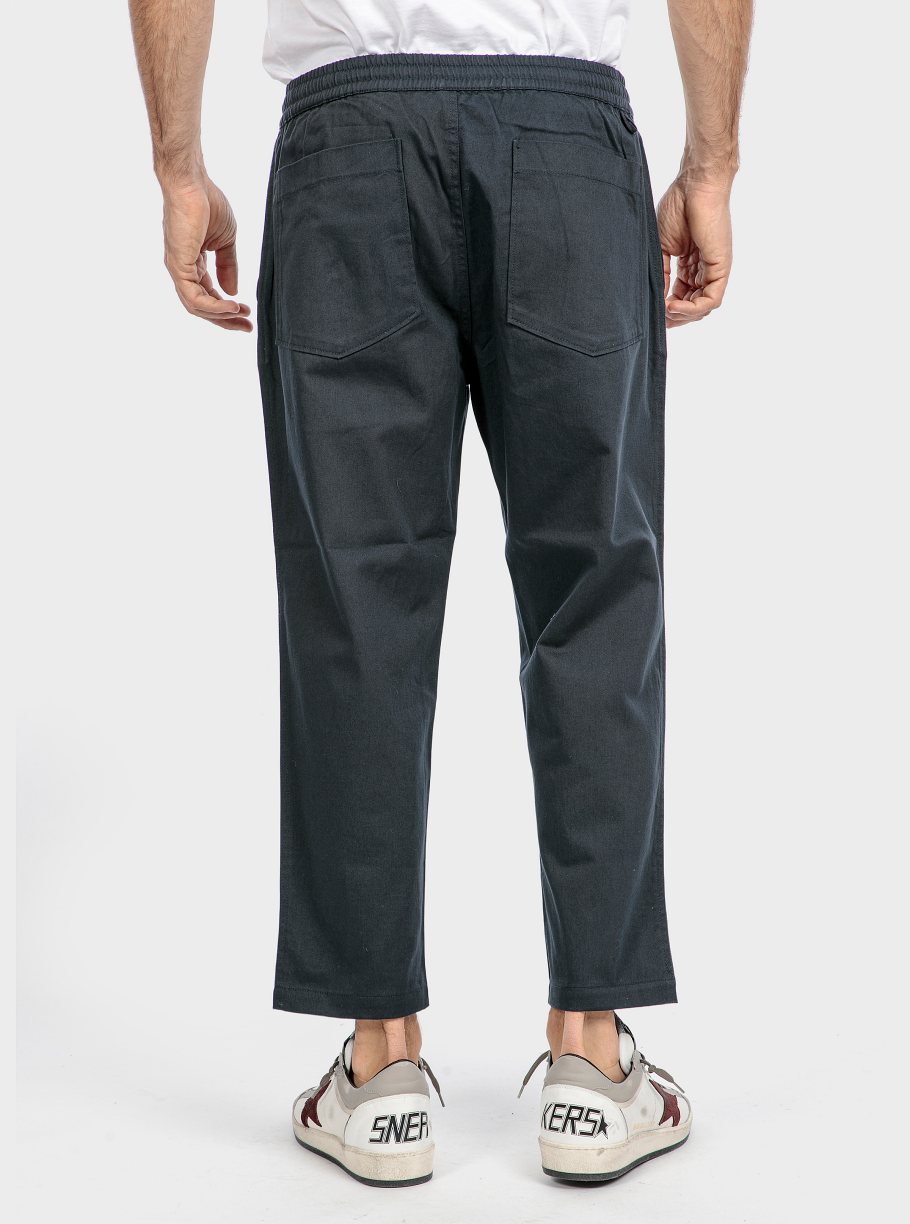 Pantalón goma twill algodón - Imagen 2