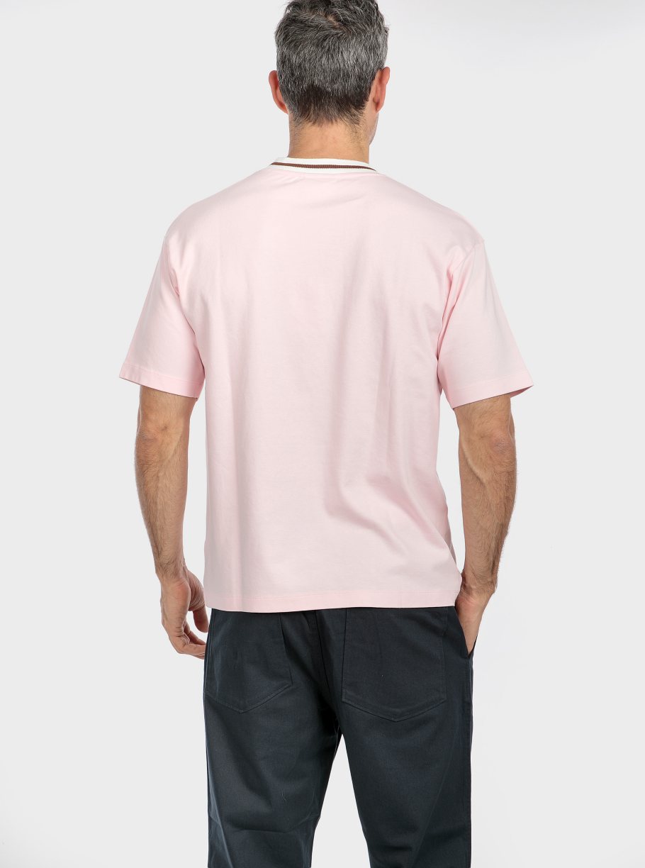 Camiseta SLOGAN MADAME con rayas - Imagen 2