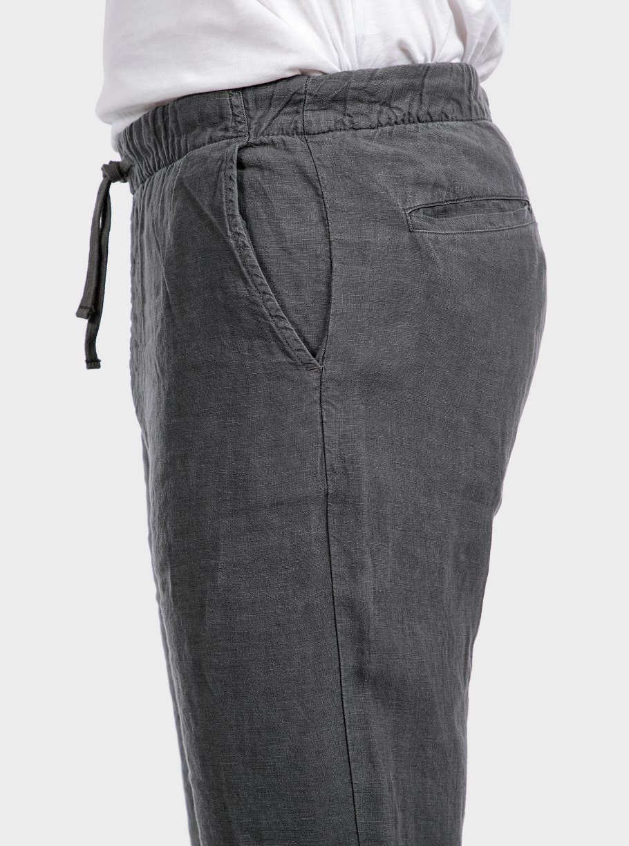 Pantalón goma lino tinto capo - Imagen 18