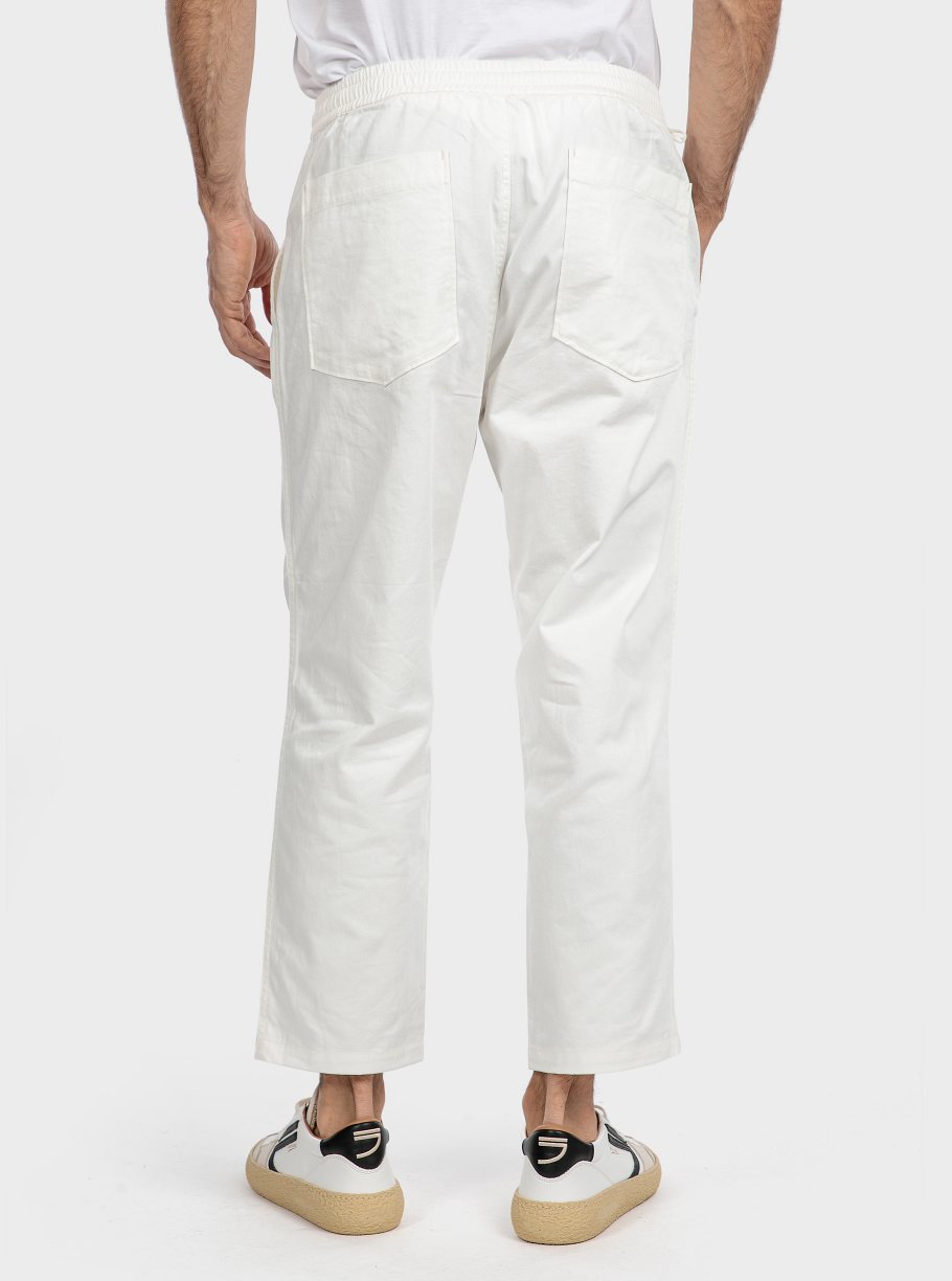 Pantalón goma twill algodón - Imagen 5