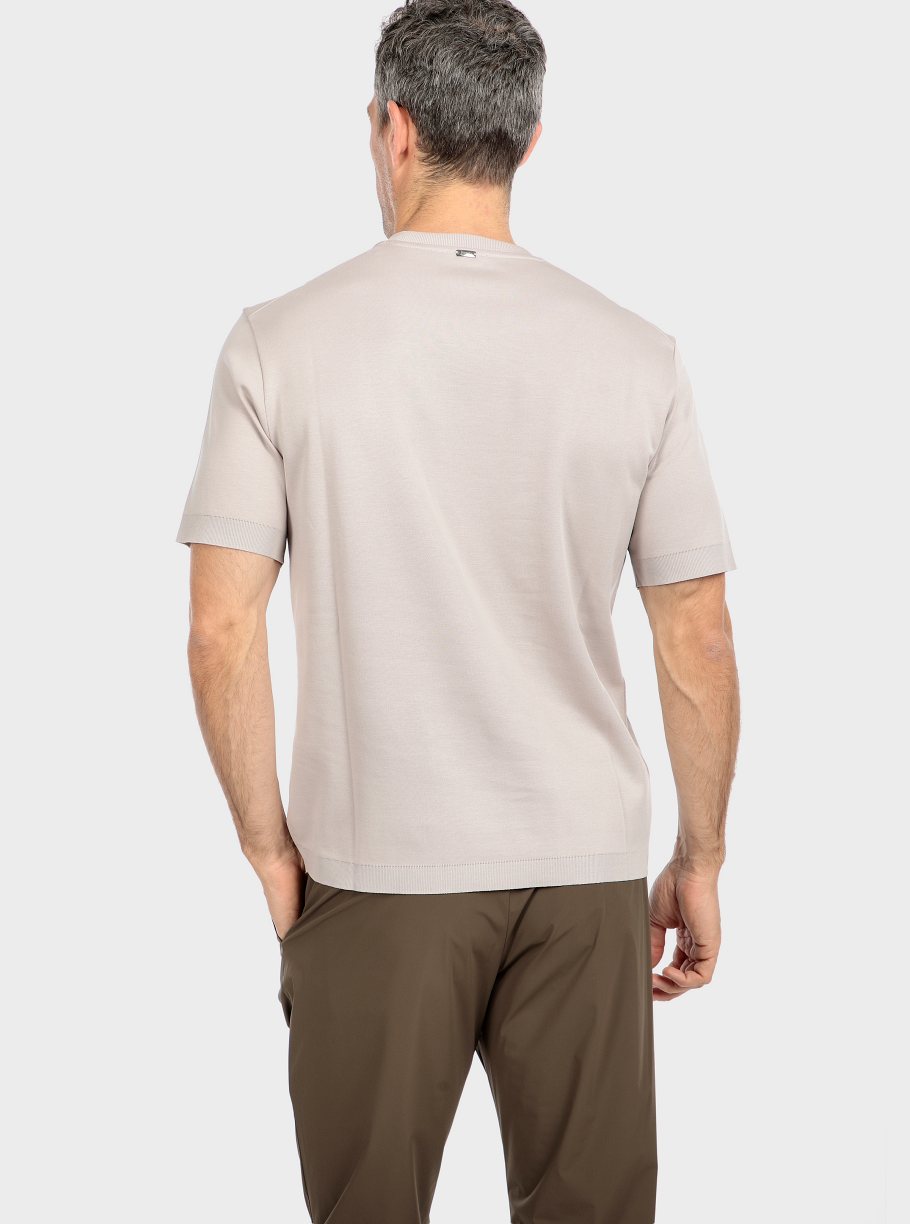 Camiseta lisa m/corta punto - Imagen 5