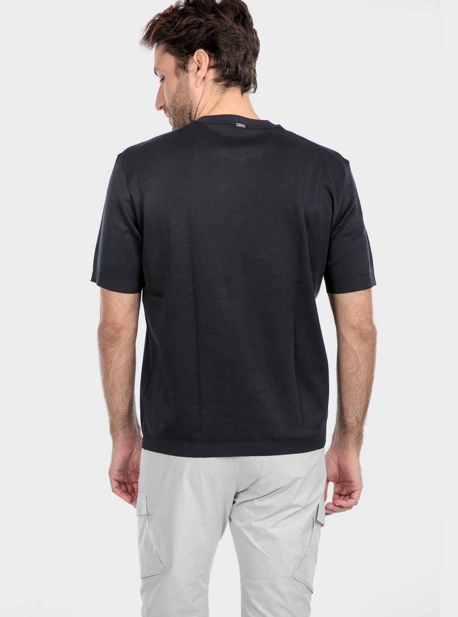 Camiseta lisa m/corta punto - Imagen 2