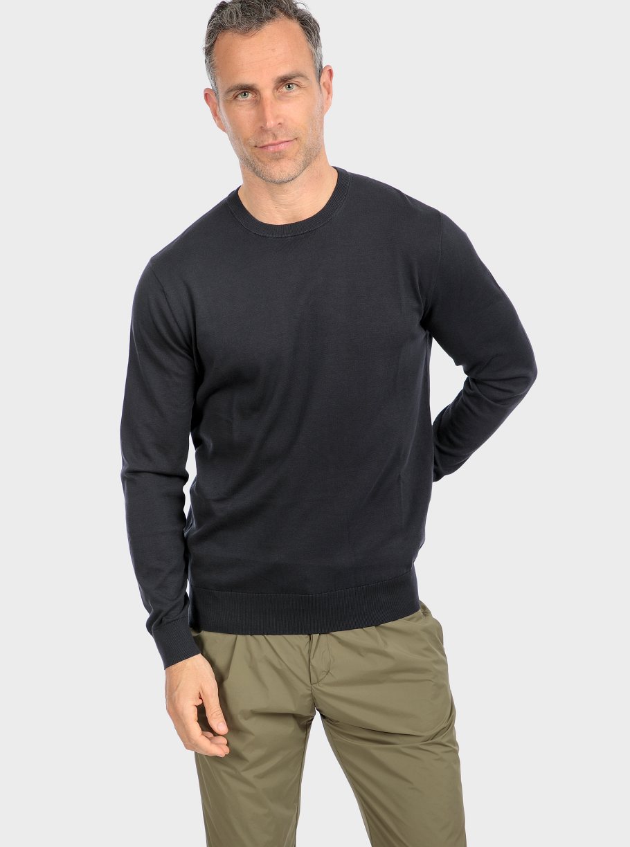 Jersey c/redondo crepe algodón