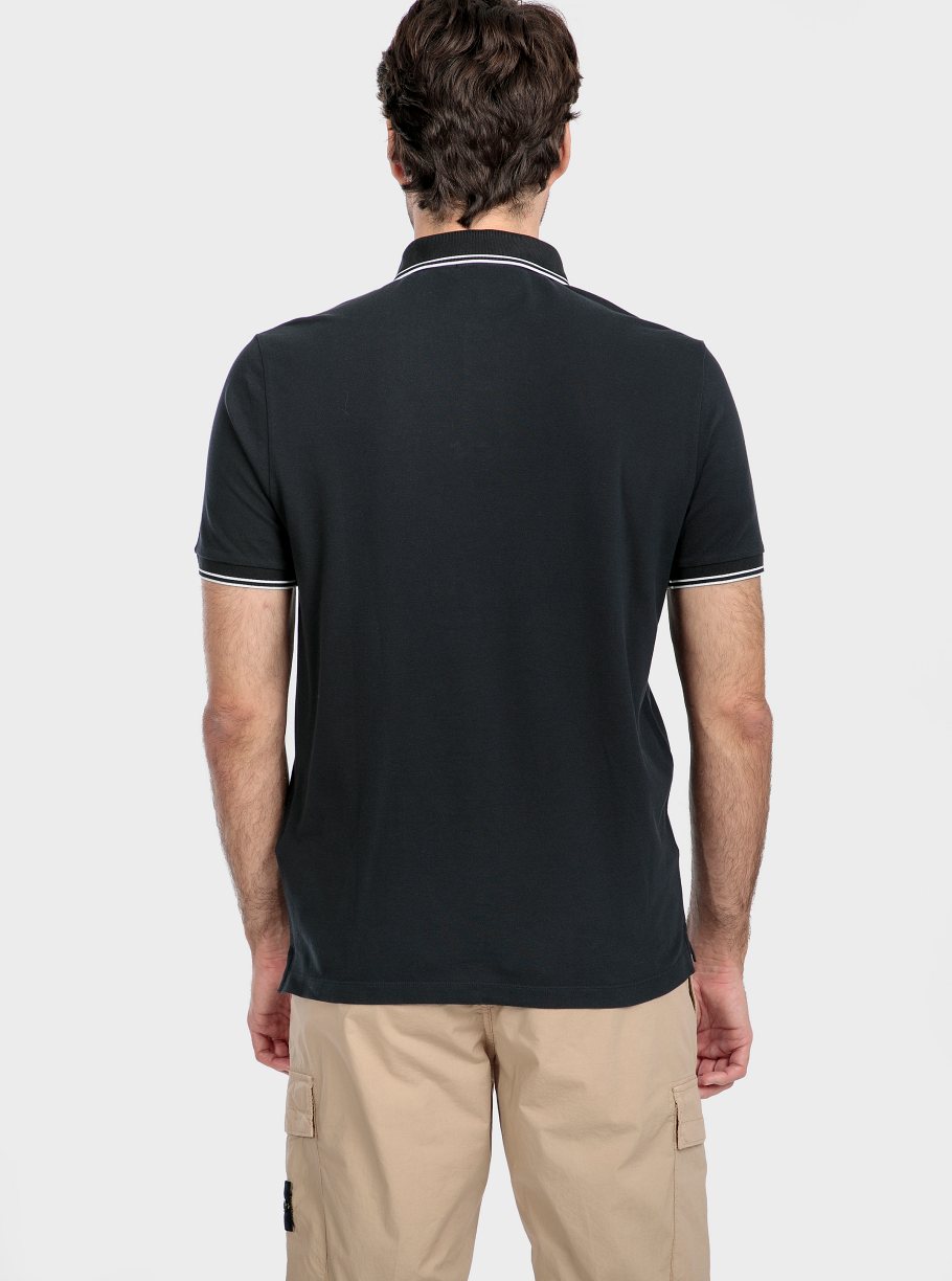 Polo piqué raya cuello - Imagen 2