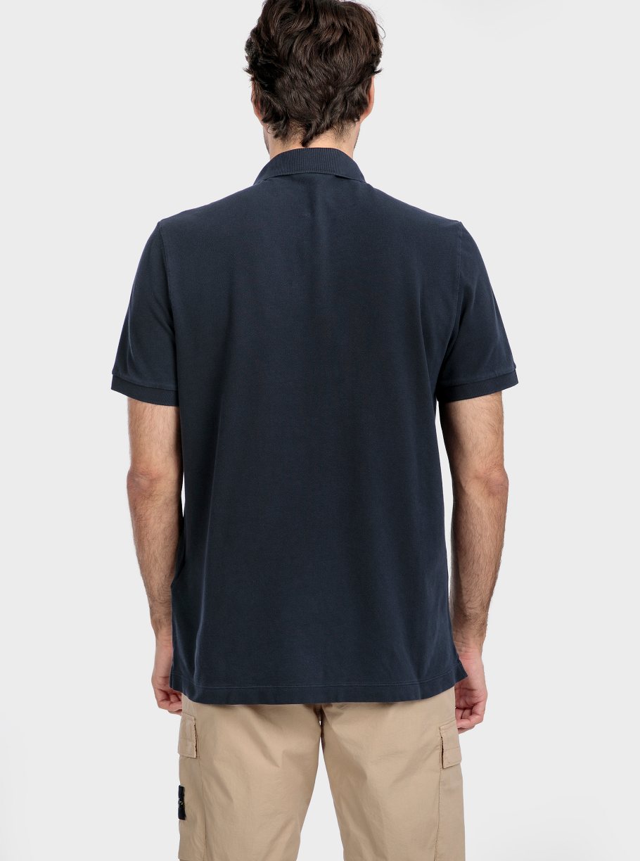 Polo piqué delavado - Imagen 2