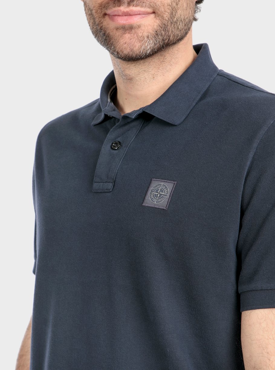 Polo piqué delavado - Imagen 3