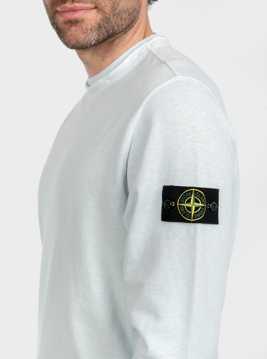 Sudadera c/redondo algodón lavada - Imagen 6
