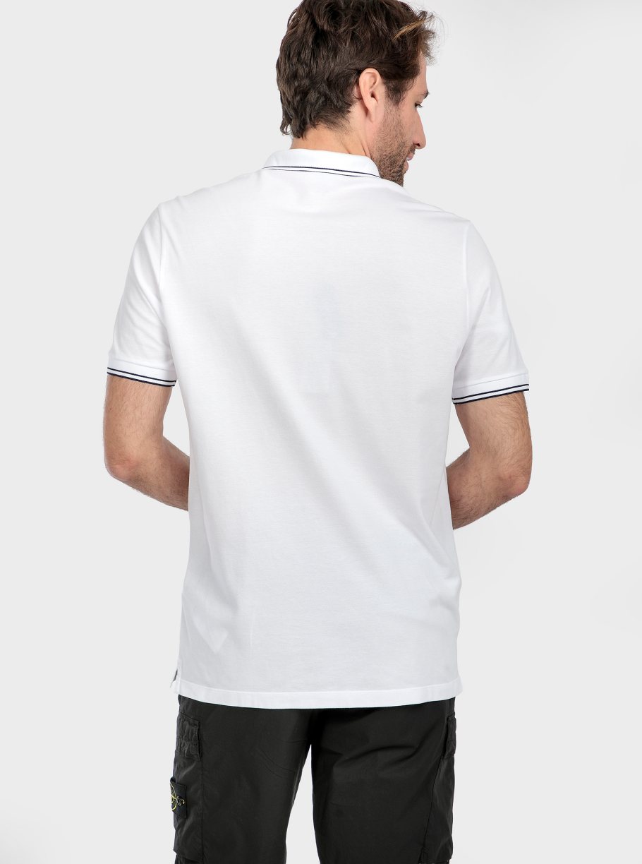 Polo piqué raya cuello - Imagen 5