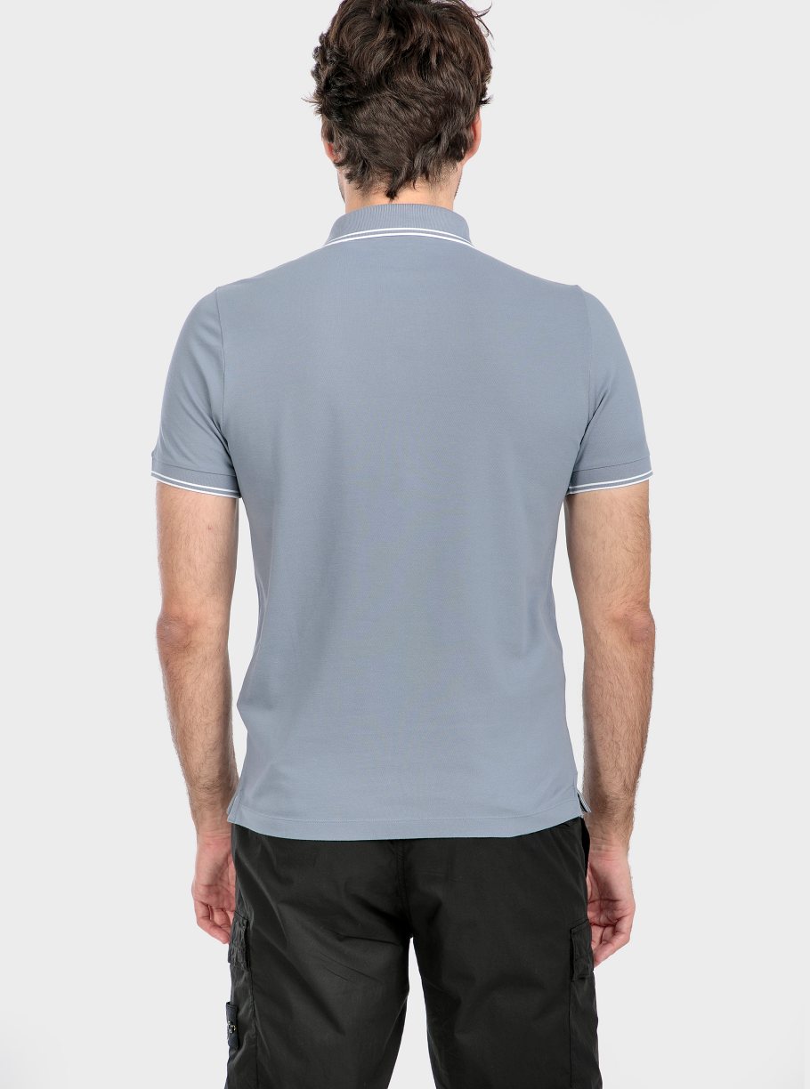 Polo piqué raya cuello - Imagen 8