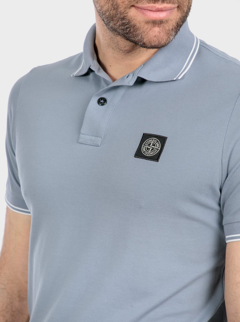 Polo piqué raya cuello - Imagen 9
