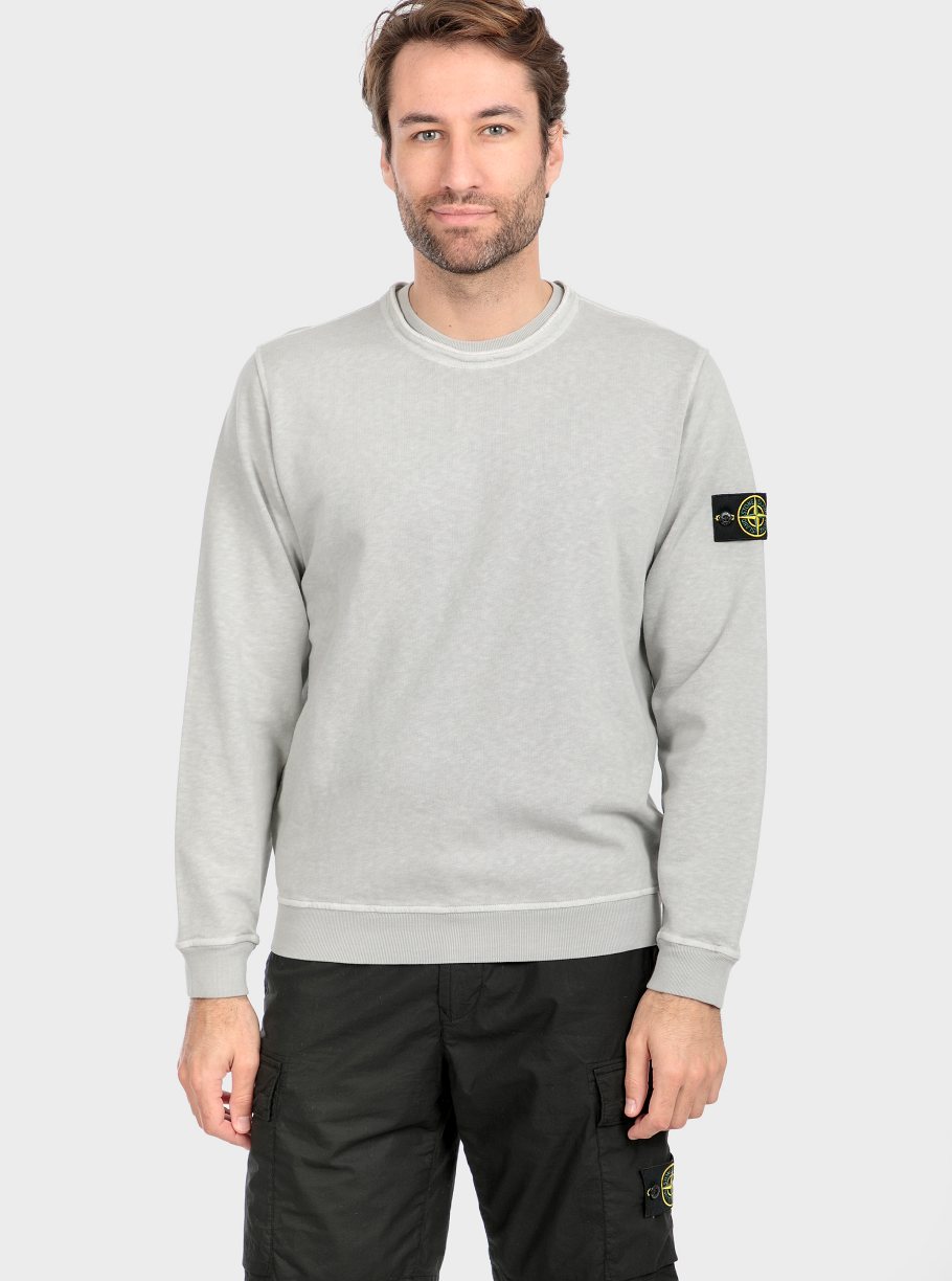 Sudadera c/redondo algodón lavada - Imagen 10