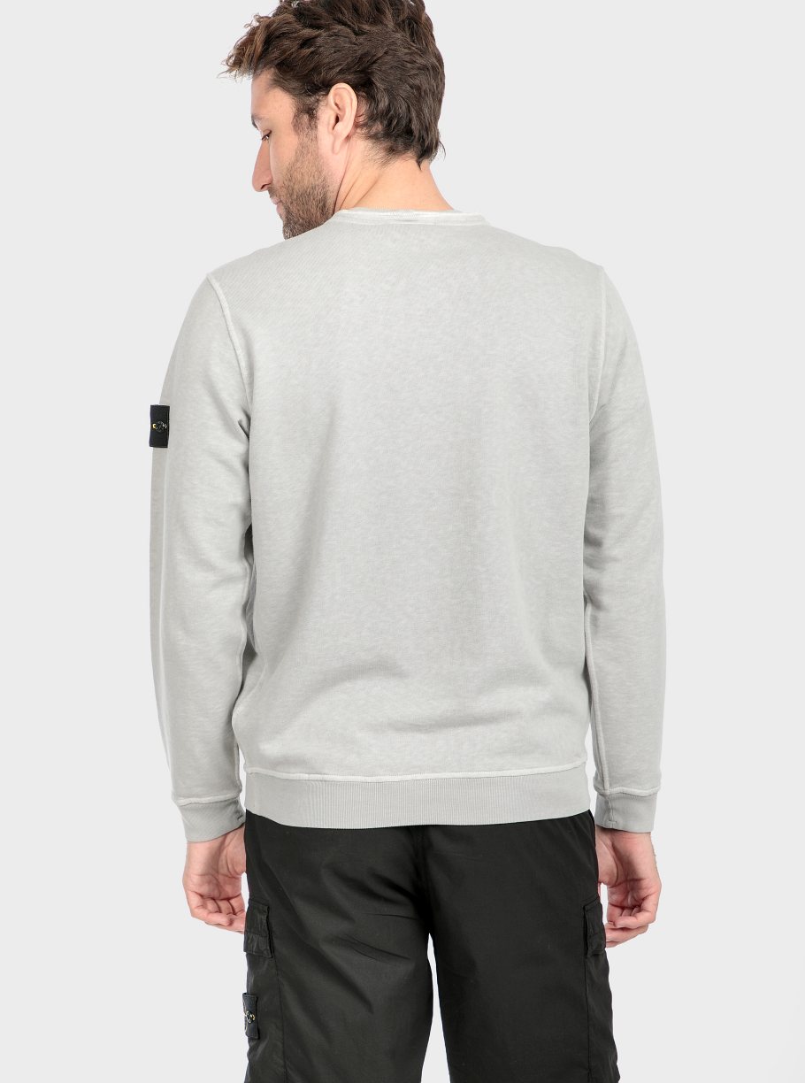 Sudadera c/redondo algodón lavada - Imagen 11