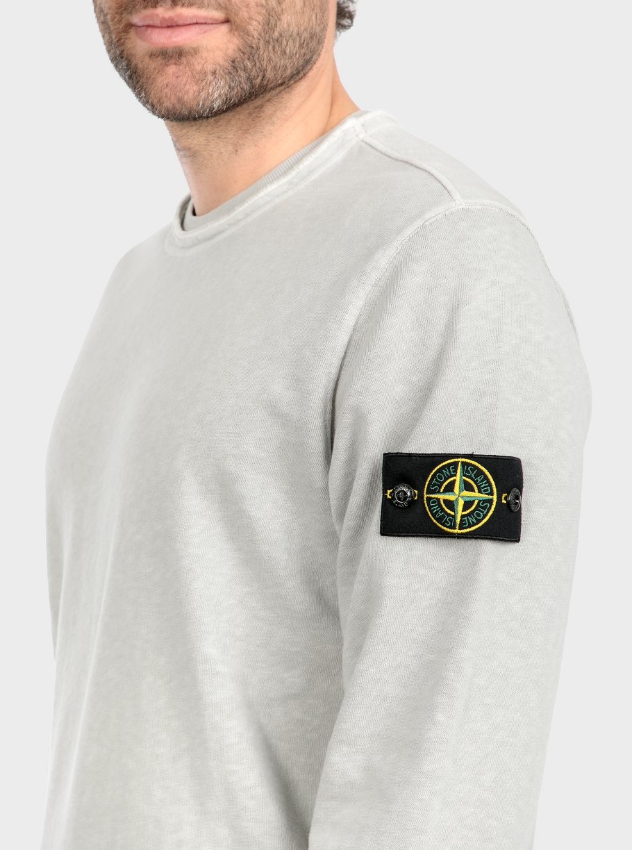 Sudadera c/redondo algodón lavada - Imagen 12