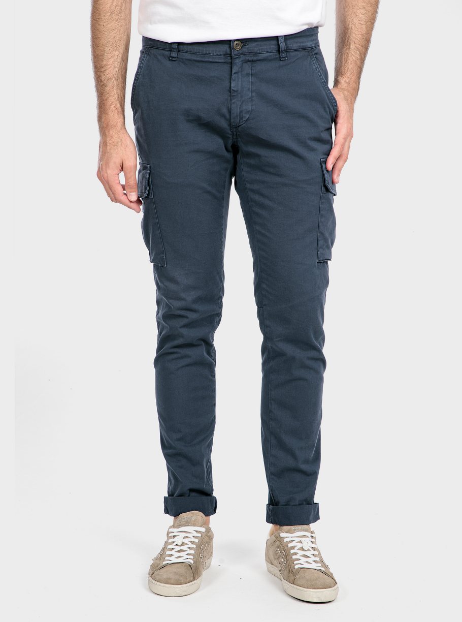 Pantalón cargo básico algodón