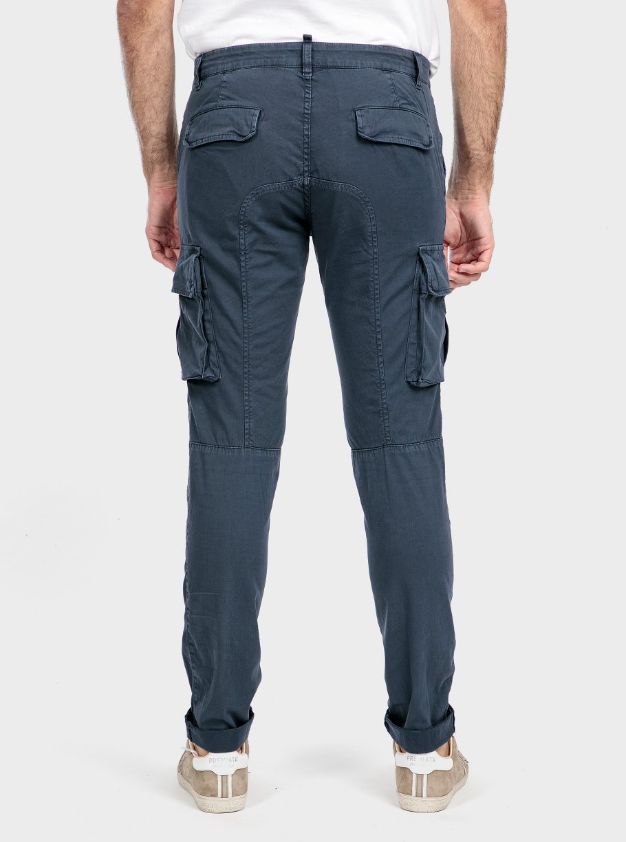 Pantalón cargo básico algodón - Imagen 2