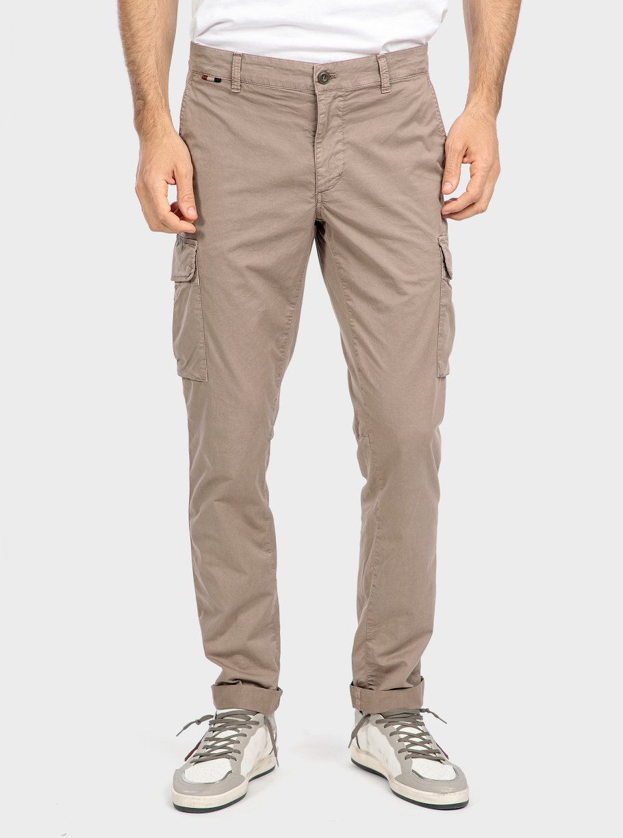Pantalón cargo algodón pima