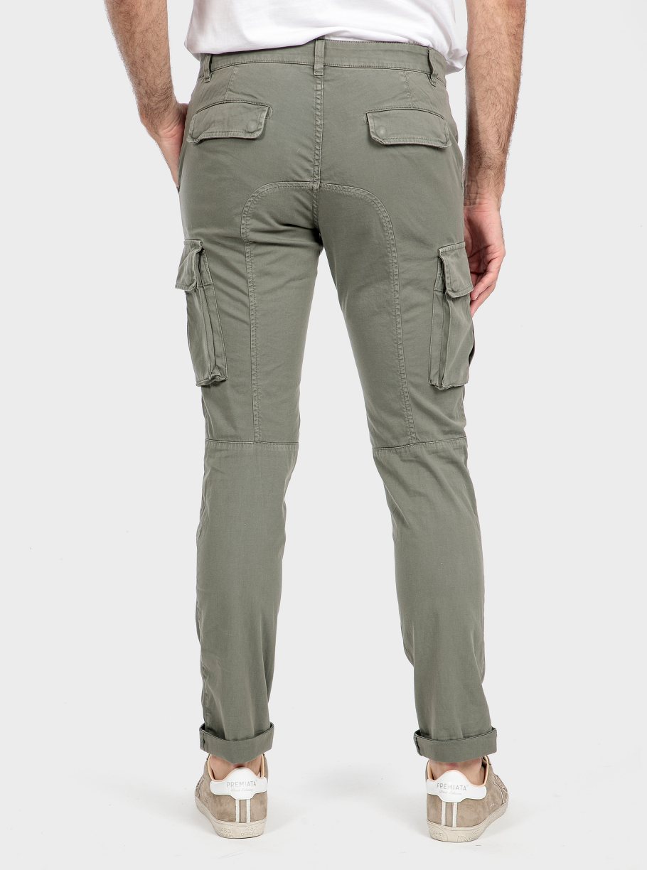 Pantalón cargo básico algodón - Imagen 5