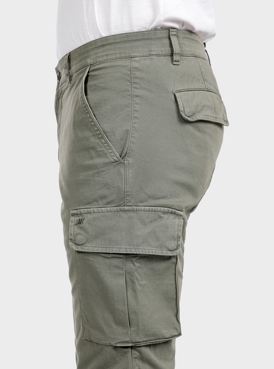 Pantalón cargo básico algodón - Imagen 6
