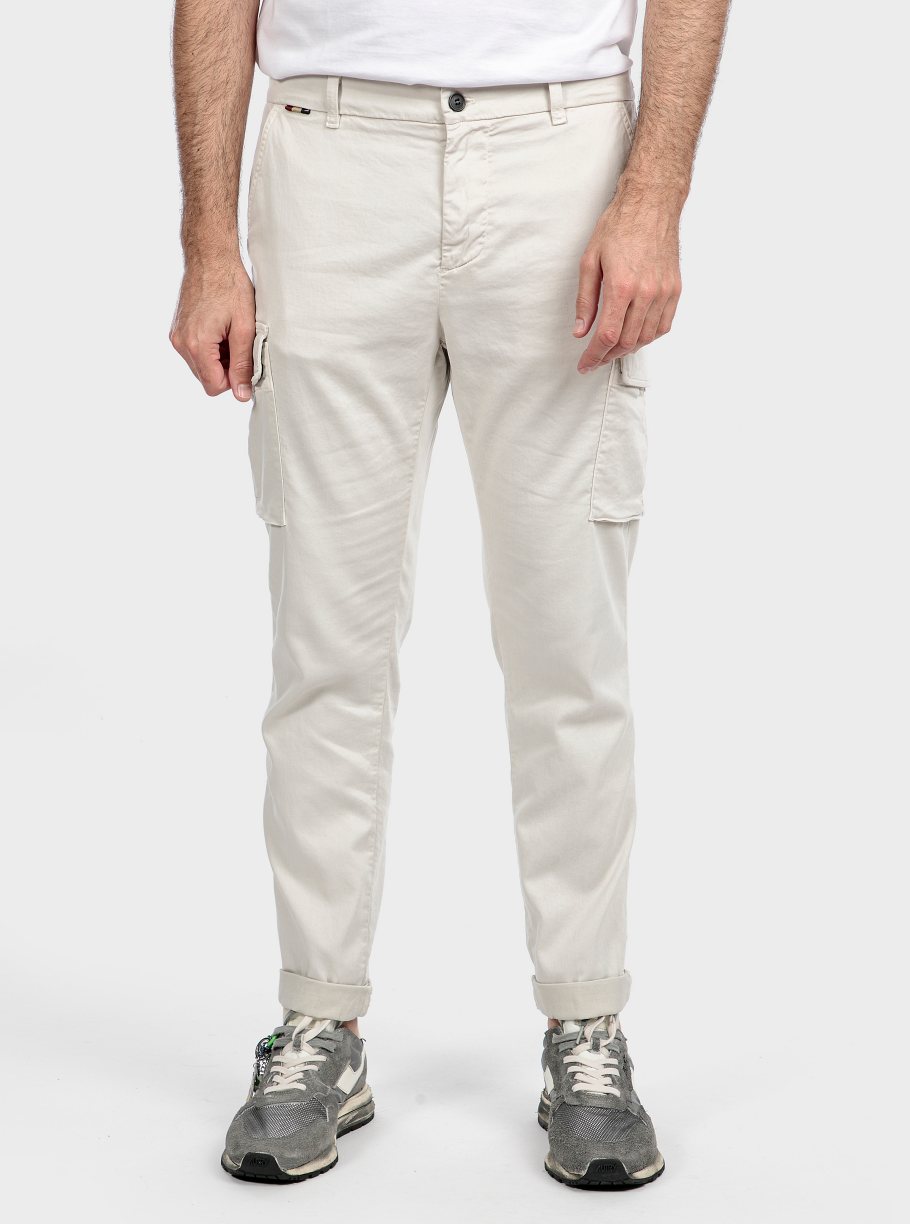 Pantalón cargo jersey lyocel