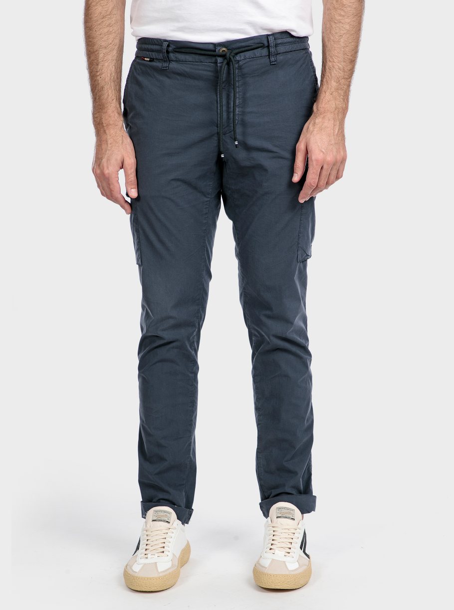 Pantalón cargo popeline - Imagen 4