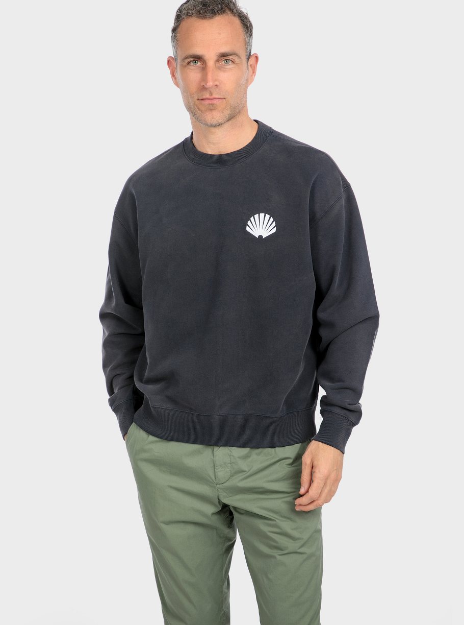 Sudadera c/redondo logo
