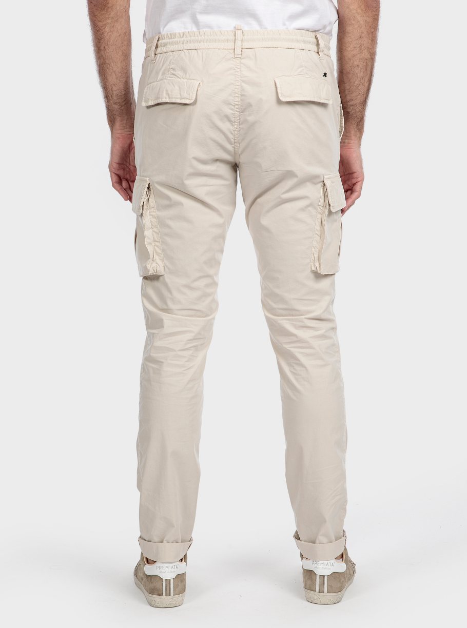 Pantalón cargo popeline - Imagen 8