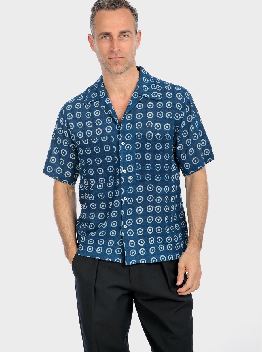 Camisa m/corta estampada