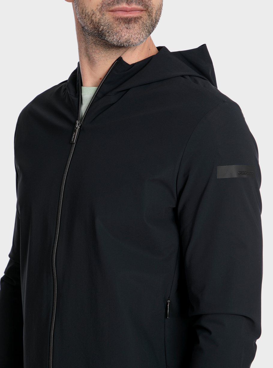 Cazadora capucha nylon fina - Imagen 3
