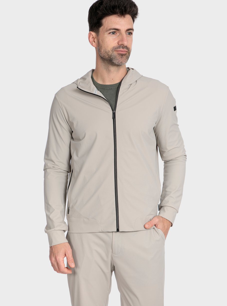 Cazadora capucha nylon fina - Imagen 4