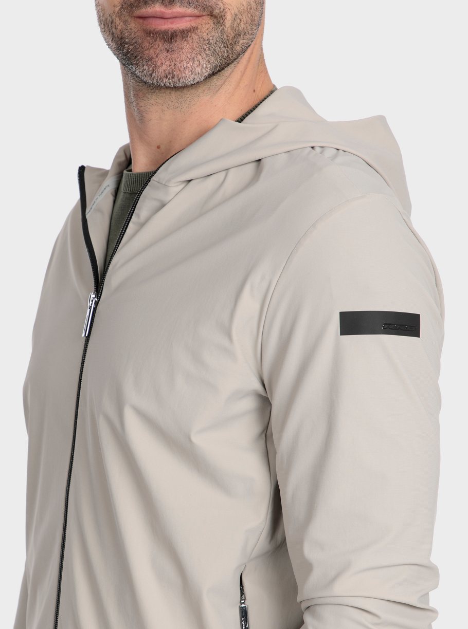 Cazadora capucha nylon fina - Imagen 6