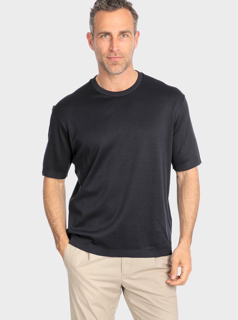 Camiseta lisa m/corta punto - Imagen 10