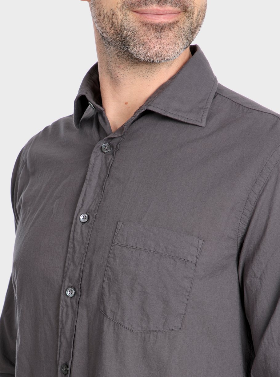 Camisa lisa lino tinto capo - Imagen 12