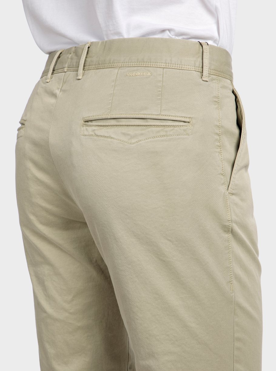 Pantalón SLACKS gabardina algodón - Imagen 6