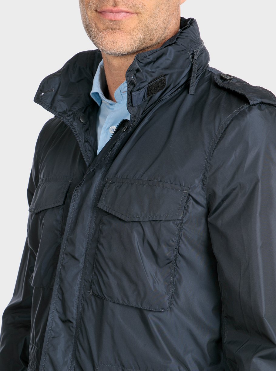Field jacket nylon brillante - Imagen 3
