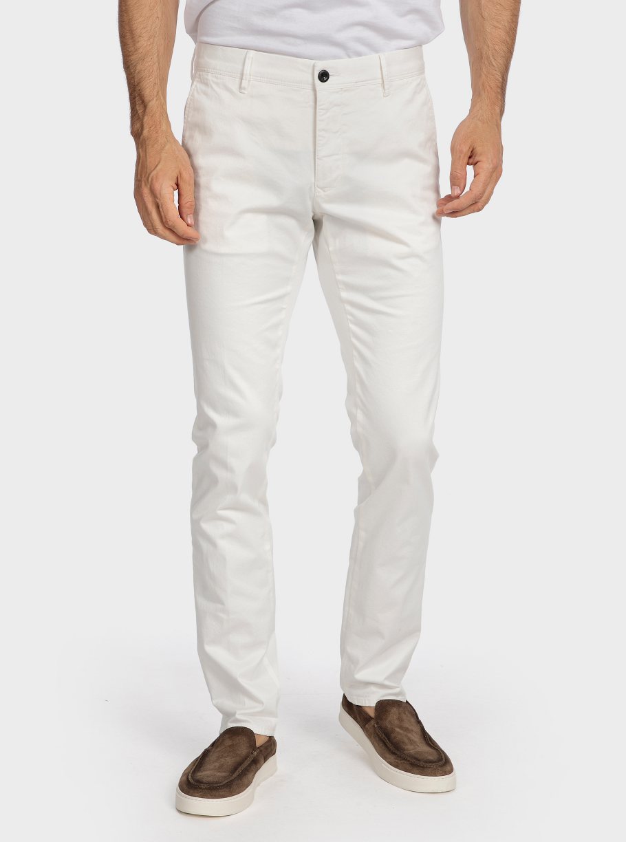 Pantalón SLACKS gabardina algodón - Imagen 10