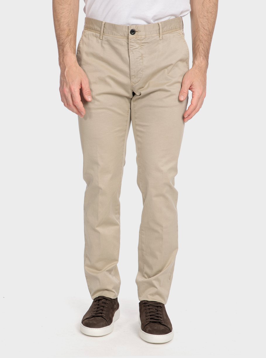 Pantalón SLACKS gabardina algodón - Imagen 7
