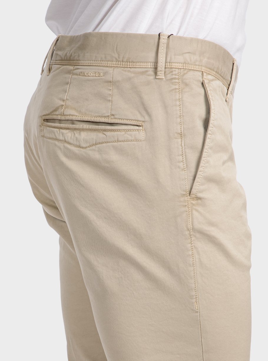 Pantalón SLACKS gabardina algodón - Imagen 9