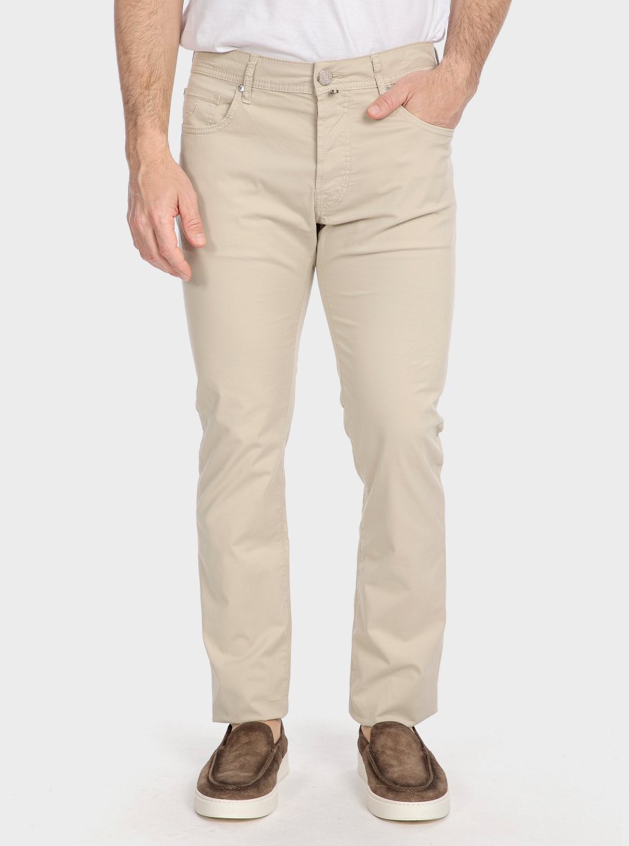 Pantalón 5 bolsillos color