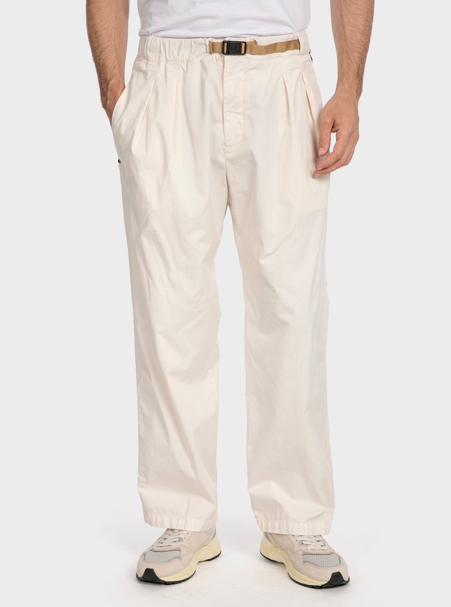 Pantalón elástico pinzas ancho