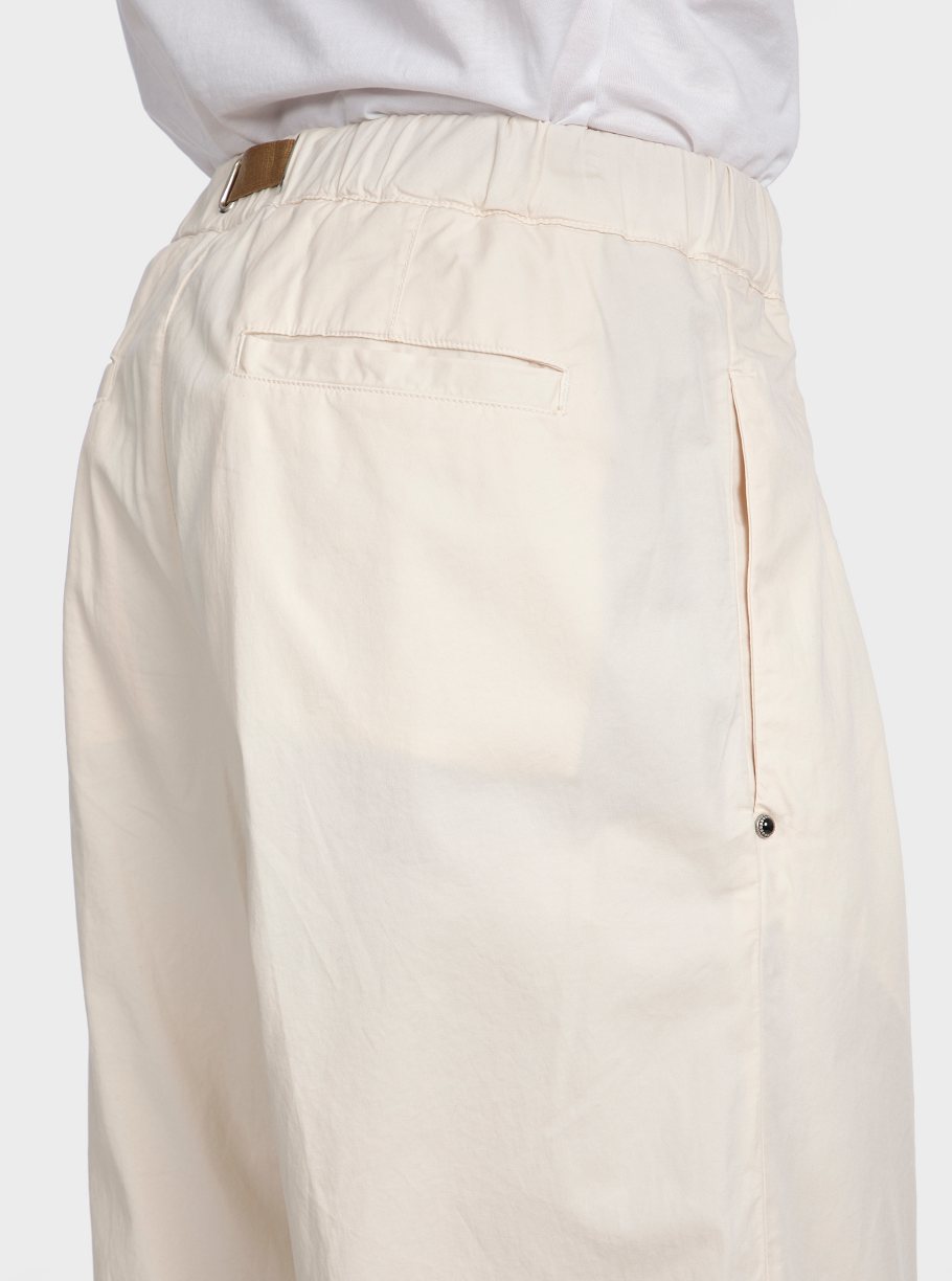 Pantalón elástico pinzas ancho - Imagen 3