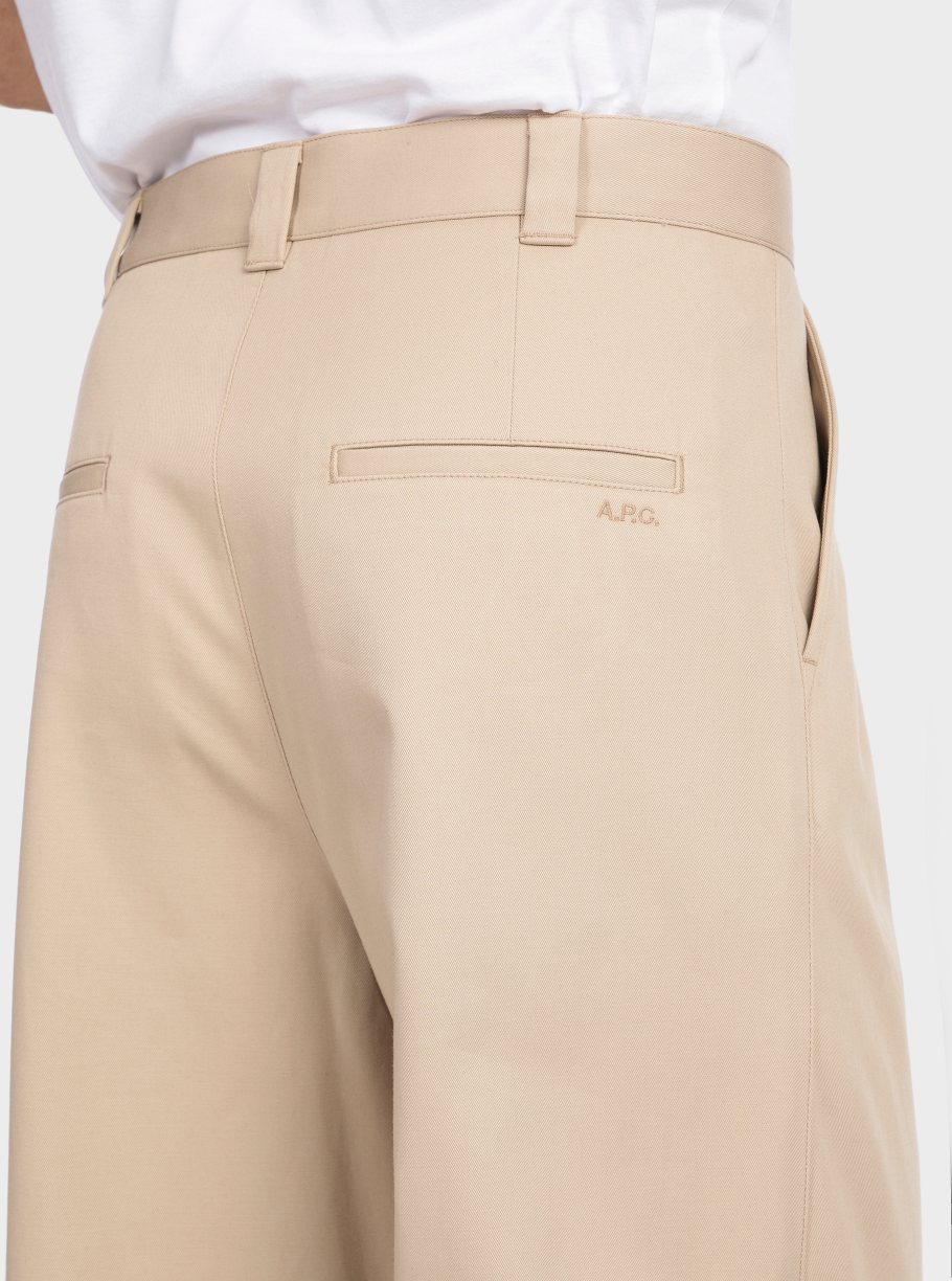 Pantalón pinzas algodón - Imagen 3