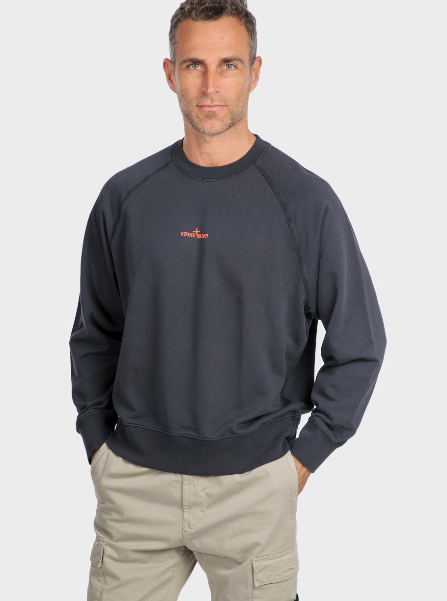 Sudadera c/redondo logo espalda