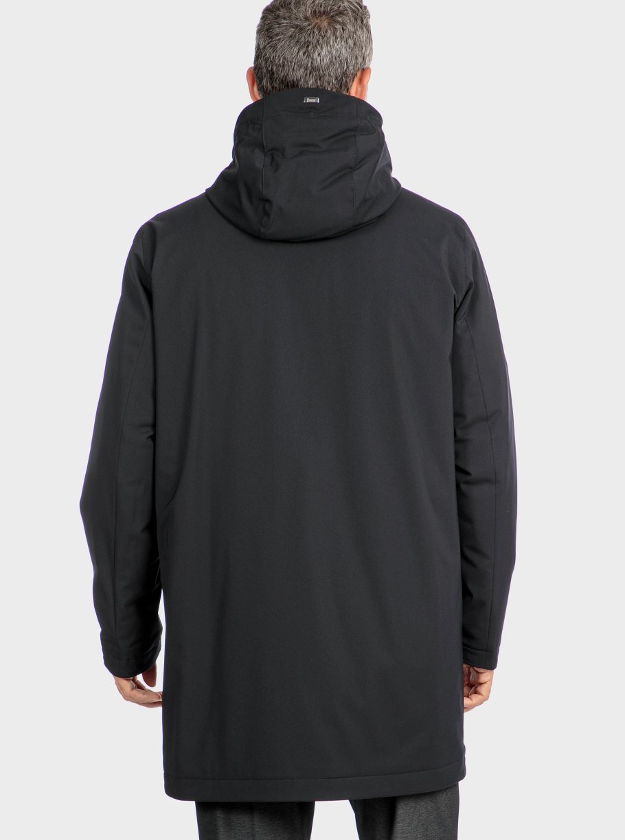 Parka capucha básica mochila - Imagen 2