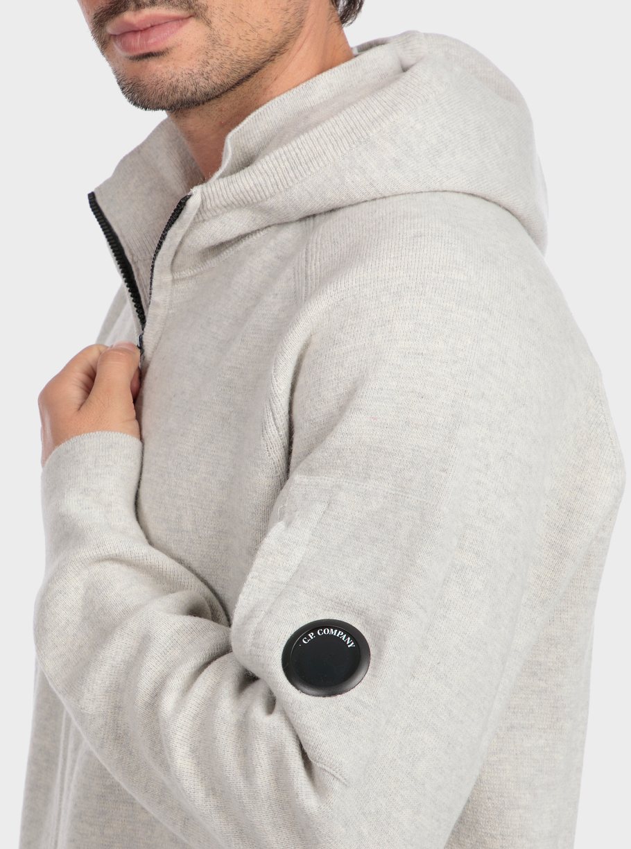 Chaqueta capucha lambswool - Imagen 3